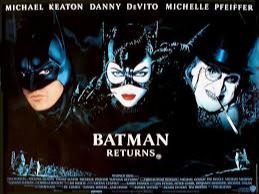Batman Returns is a 1992 American superhero film directed by Tim Burton, based on the DC Comics character Batman. It is the second installment of Warner Bros. initial Batman film series, with Michael Keaton reprising the role of Bruce Wayne/Batman. The film, produced by Denise Di Novi and Burton, also stars Danny DeVito as the Penguin, Michelle Pfeiffer as Catwoman, and Christopher Walken as corrupt businessman Max Shreck.https://en.wikipedia.org/wiki/Batman_Returns